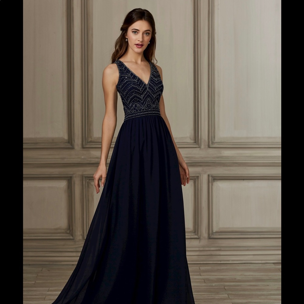 Blush bridesmaid dress